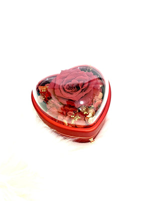 Only Gift Box With Roses Without Jewelry