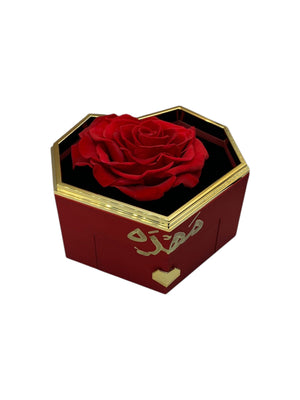 Only Gift Box With Roses Without Jewelry