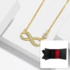 Infinity Necklace · Gold-Plated