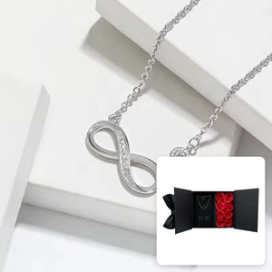 Infinity Necklace · Silver-Plated