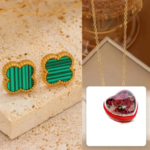Green Leaf Set · 2 pcs