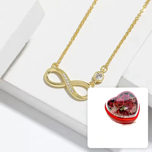 Infinity Necklace · Gold-Plated