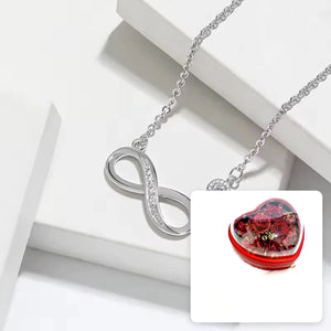 Infinity Necklace · Silver-Plated