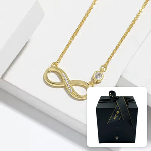 Infinity Necklace · Gold-Plated