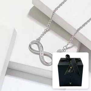 Infinity Necklace · Silver-Plated