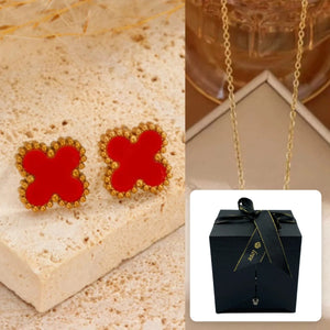 Red Leaf Set · 2 pcs