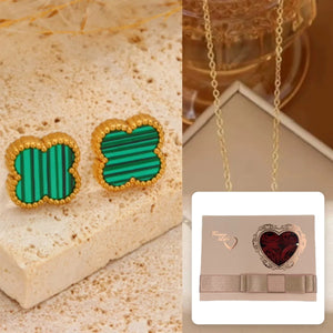 Green Leaf Set · 2 pcs