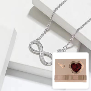 Infinity Necklace · Silver-Plated