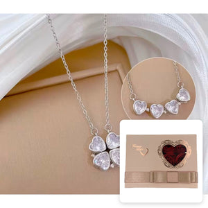 Korean Seashell Necklace · Silver-Plated