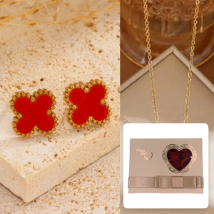 Red Leaf Set · 2 pcs