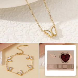 White Butterfly Set · 3 pcs